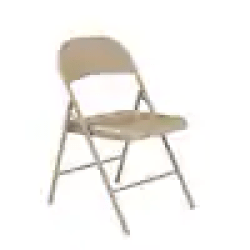 beige foldable chairs